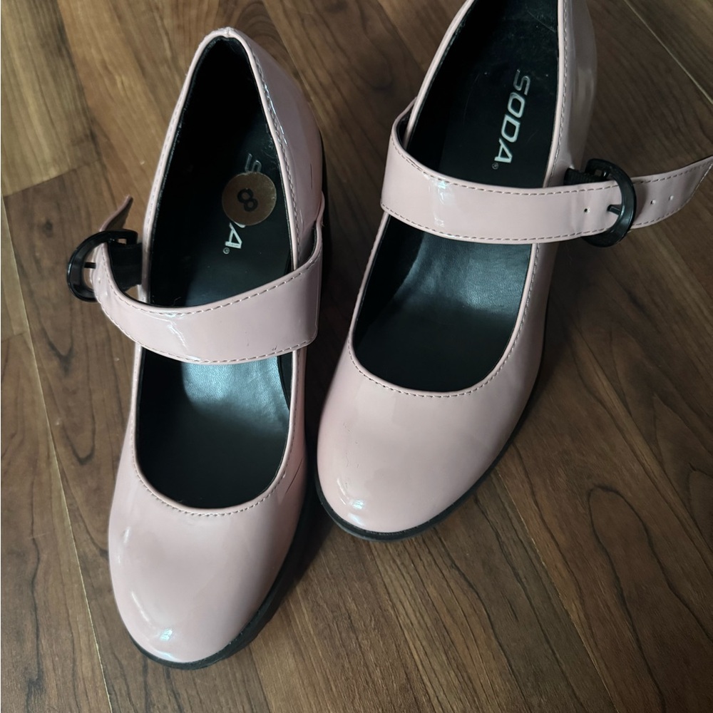 Soda Pink Heels Elegant Design